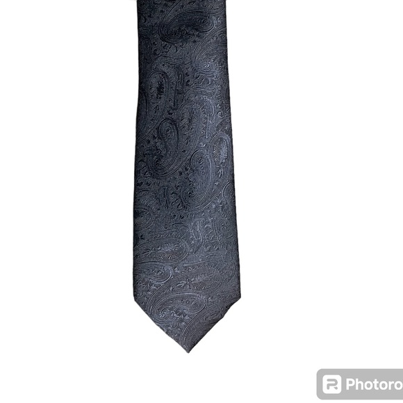 LAND OF LIBERTY Navy Blue Tie and Lapel Pin Set Election Tie $12/each or 2/$19 - Picture 1 of 8